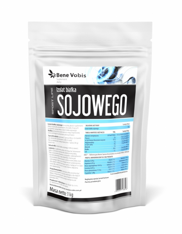 Białko sojowe - proszek - 1kg