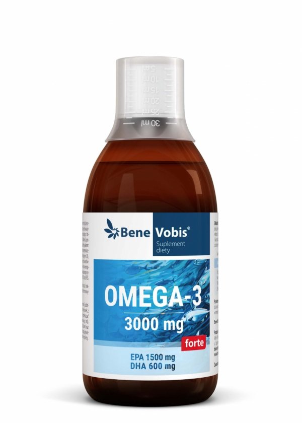 Omega-3 z ryb 3000 mg FORTE EPA1500/DHA600 mg 