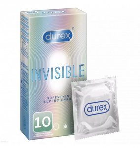 Prezerwatywy Durex Invisible A10 supercienkie