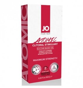 System JO For Her Clitoral Stimulant Warming Atomic 10 ml