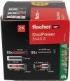 Kołki Fischer DuoPower kołek+wkręt 8X40 S  lion 60szt