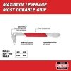 Łapka do wyciągania gwoździ listew 254mm łom Milawukee