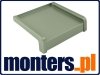 Parapet zewnętrzny stalowy srebrny RAL 9006 150mm 1mb