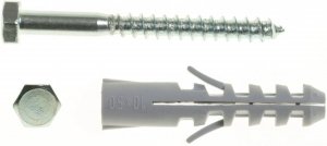 WX12+KL8X60/100 Spreizdübel WX+Schlüsselschraube Dübel mit Schraube
