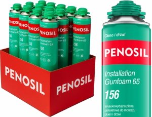 12x Piana PENOSIL 156 Installation Gunfoam 65 LETNIA 830ml 65l pianka montażowa PU pistoletowa