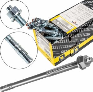 Kotwa do betonu M12x240 stalowa ekspresowa rozporowa pierścieniowa 20szt kotwy