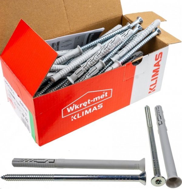 Kołki ramowe rozporowe 14x200 STOŻEK TX torx 15szt
