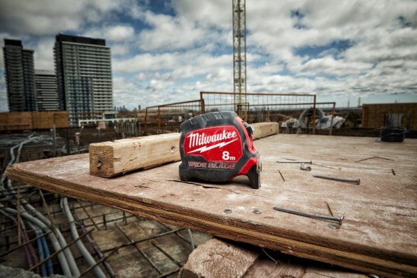 Miara Milwaukee Taśma miernicza Premium Wide 8 m
