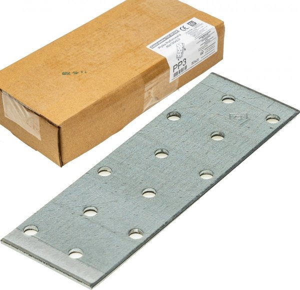 50x Łącznik ciesielski 120x40 2mm płaskownik PP3