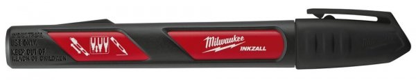 Marker Milwaukee CZARNY olejowy INKZALL 1szt pisak