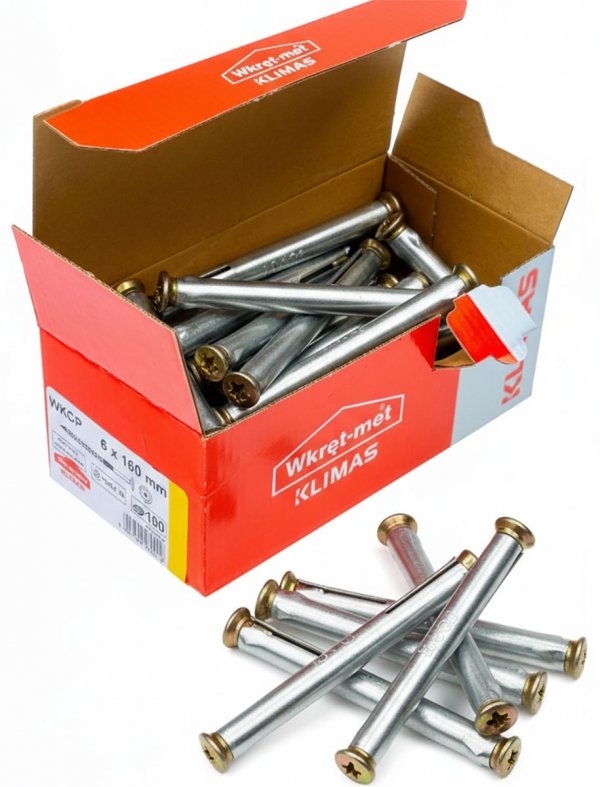 Kotwa łącznik do ościeżnic drzwi LO 10x132 100szt