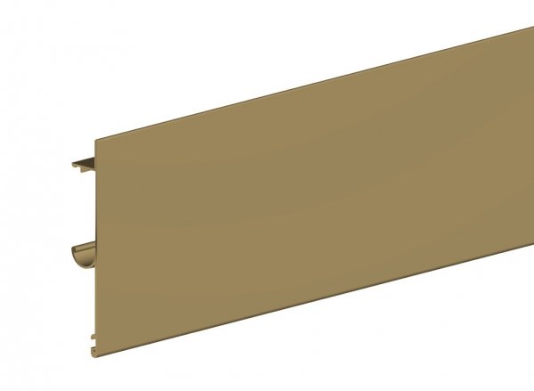 Maskownica do prowadnicy H2 drzwi 1800mm jas. brąz płaska herkules