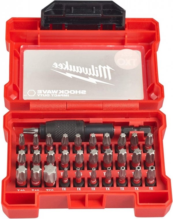 Zestaw Bitów udarowych Torx Shockwave 32Szt