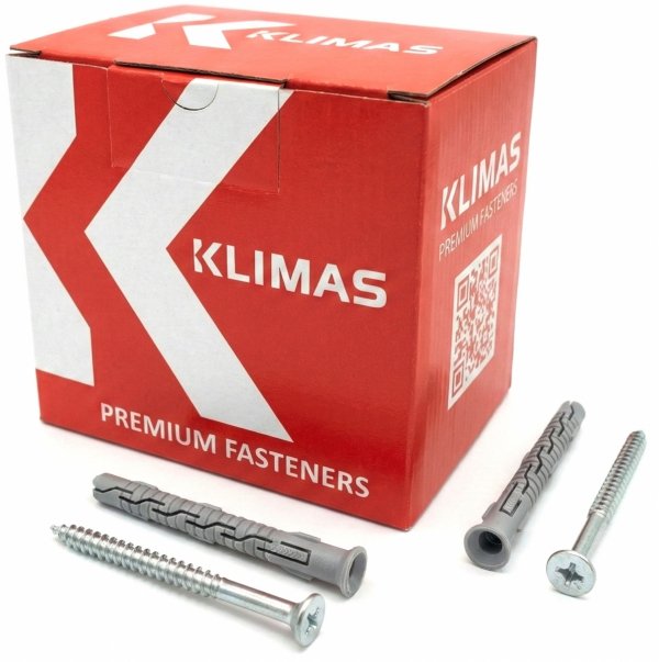 Kołki ramowe rozporowe PIKE 8x65 STOŻEK PZ3 100szt