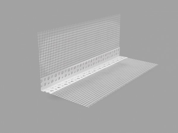 Kątownik narożnik PCV elewacyjny z siatką 20x250cm