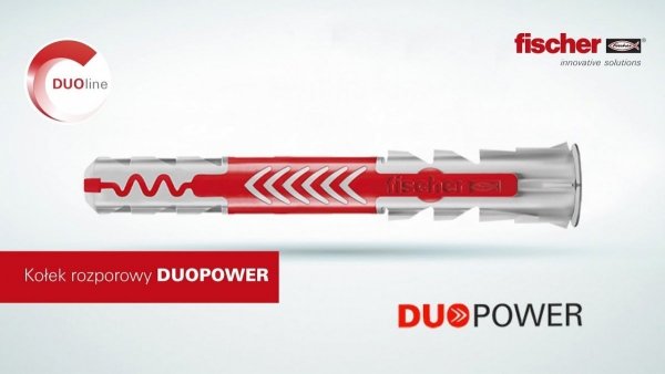 Kołki Fischer DuoPower koszulka kołek 6x50 100szt
