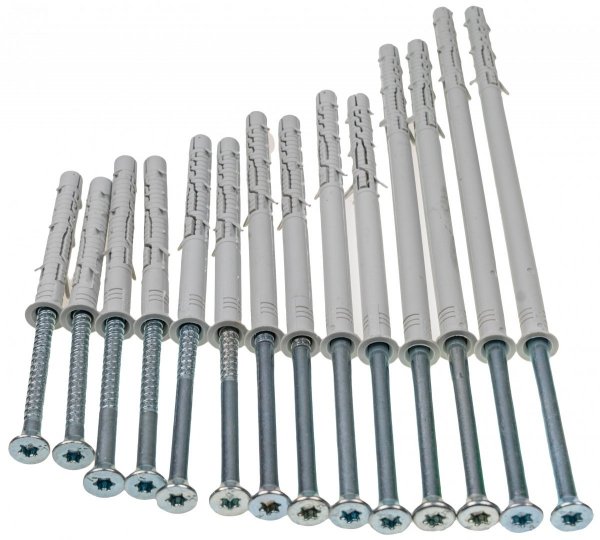 Kołki ramowe rozporowe 10x120 STOŻEK TX torx 50szt