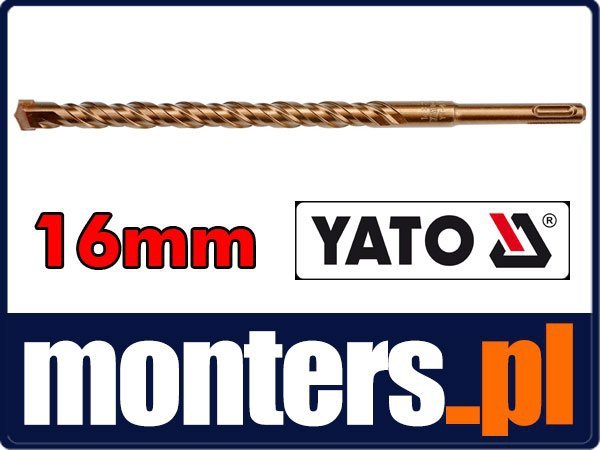 Wiertło do betonu 16x300mm sds plus 3pnt YATO 4182