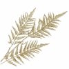 Gałązka Brokat Paprotka Złota 80cm KR1617 [40szt]