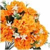 Bukiet Chryzantema Pomarańcz 39cm KR1877E [20szt]