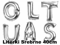 Balloons Letters Silver 40cm
