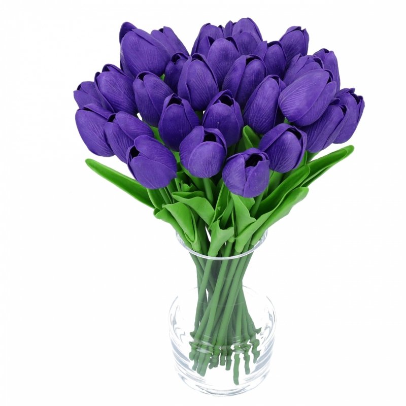 Bukiet Tulipany Ciemny Fiolet 10szt [3 bukiety]