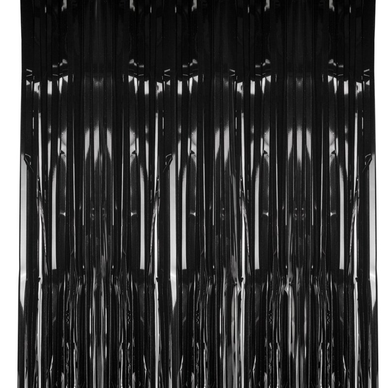 Kurtyna Czarna 100x200 Ozdobna [ 125 opakowań ]