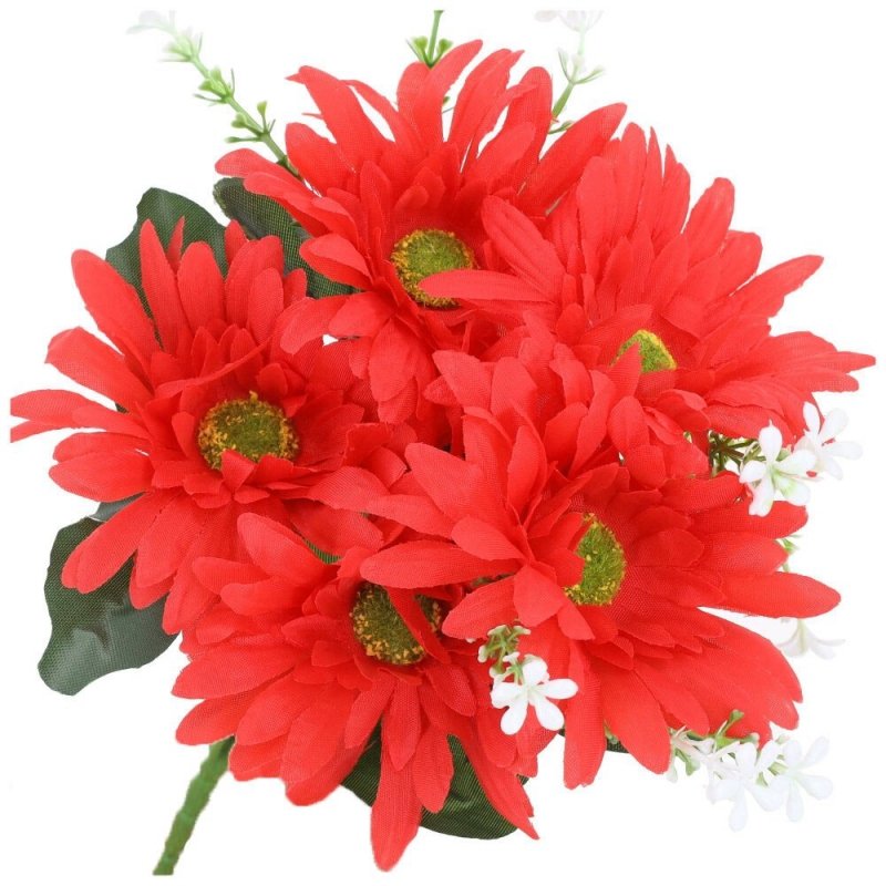 Gerbera Bukiet Kwiatów Czerwonych [ 200szt ]