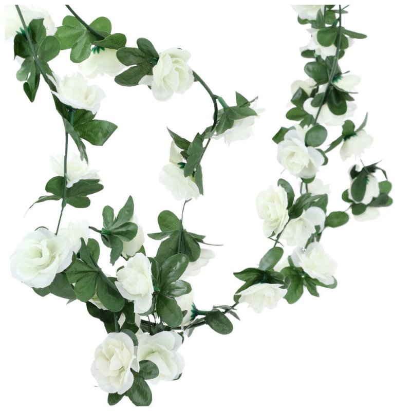 Girlanda Kwiaty Ecru 2,4m [50szt]