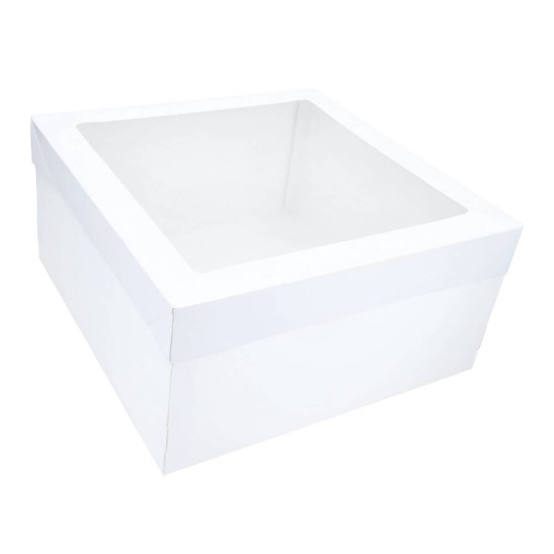 Pudełko Na Tort Białe 30x30cm KR467 [5-szt]