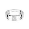 Pierścionek złoty 585 z brylantami 0,05ct zaręczynowy W-417