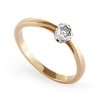 ARTES-Pierscionek z brylantem 0,035ct AB-51 