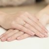 Pierścionek złoty 585 z brylantem 0,10ct zaręczynowy W-163