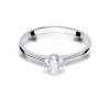 Pierścionek złoty 585 z brylantem 0,23ct W- zaręczynowy