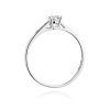 Pierścionek złoty 585 z brylantami 0,21ct W-399 zaręczynowy
