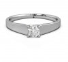 Pierścionek złoty 585 brylant 0,15ct zaręczynowy BR-062
