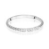 Pierścionek złoty 585 z brylantami 0,03ct obrączka W-479