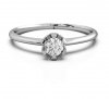 Pierścionek złoty 585 brylant 0,15ct zaręczynowy BR-129