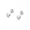 Kolczyki złote 585 z brylantami 0,03ct CK-17