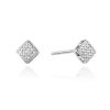 Kolczyki złote 585 z brylantami 0,16ct CK-13