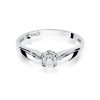Pierścionek złoty 585 z brylantem 0,24ct W-197