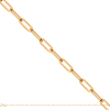 Łańcuszek złoty 585 ankier wydłużony pełny 45cm 1,66g