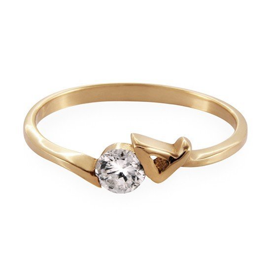 ARTES-Pierścionek z brylantem 0,18ct AB-21 