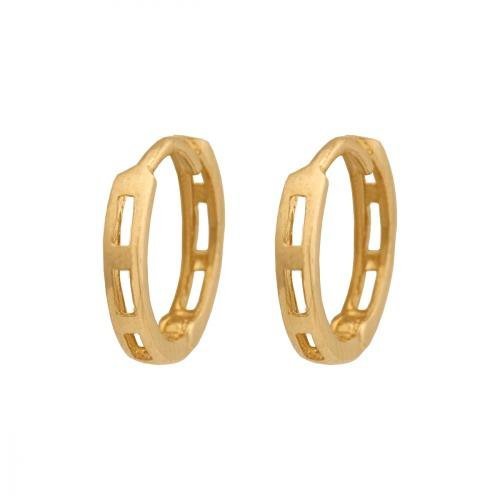 Kolczyki złote 585 koła - 24826