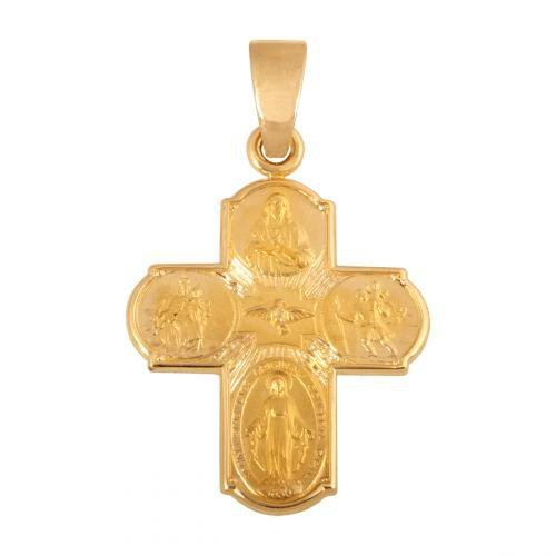 Krzyżyk złoty 585 - 47942