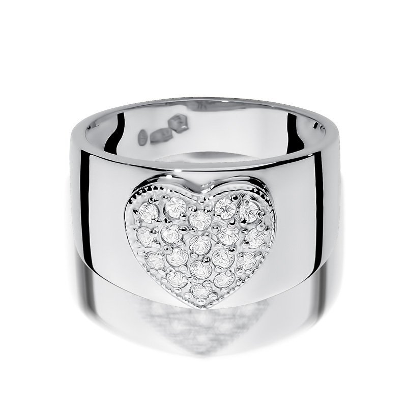 Pierścionek złoty 585 z brylantami 0,26ct W-352 zaręczynowy obrączka