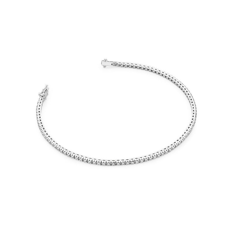 Bransoletka złota 585 z brylantami 0,50ct B-39150
