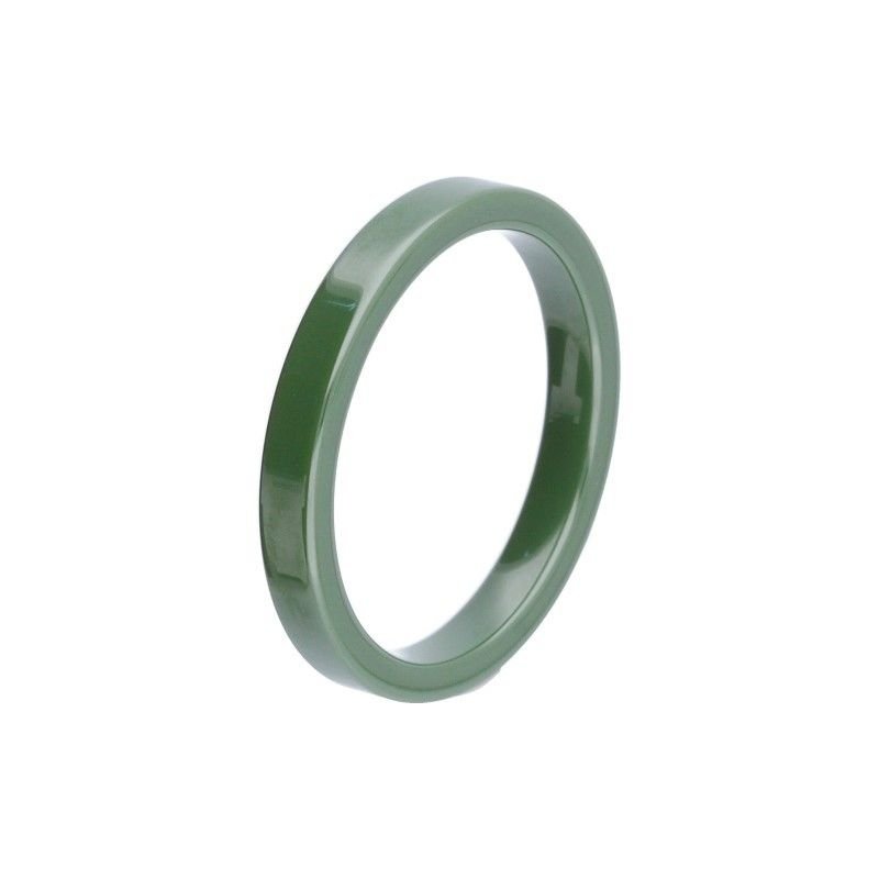 SREBRNY CERAMICZNY ZIELONY R.14