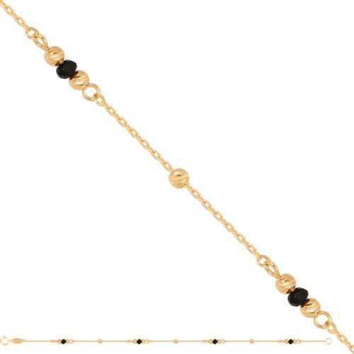 Bransoletka złota, damska 585 - 47955