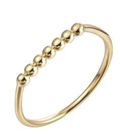 SREBRNY PIERŚCIONEK 925 POZŁACANY R. 15 KULECZKI